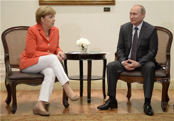 Rio de Janeiro: Putin i Merkel pozvali na primirje u Ukrajini