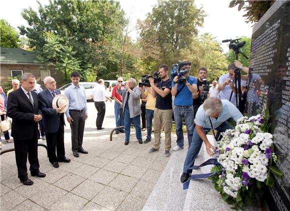 Izaslanstvo Grada Zagreba na komemorativnom skupu u Kerestincu