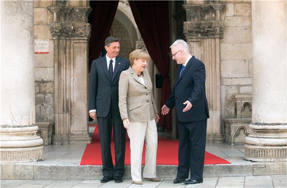 Merkel stigla u Dubrovnik