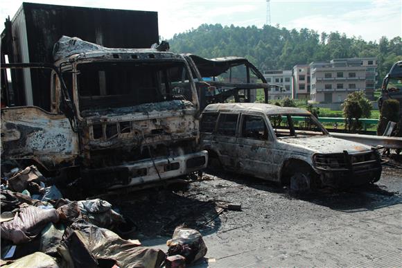 CHINA BUS CRASH