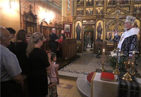 Liturgija povodom smrti don Živka Kustića