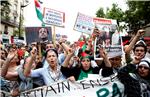 FRANCE PALESTINIANS SUPPORT PROTEST