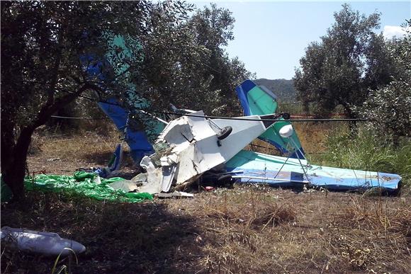 GREECE HYDROPLANE CRASH