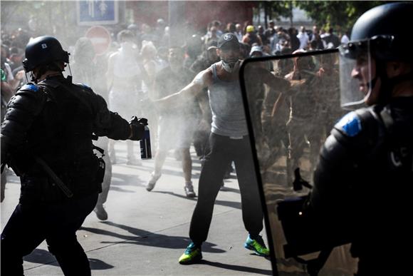 FRANCE MIDEAST ISRAEL PALESTINIANS PROTEST