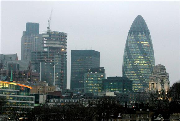 FILE BRITAIN ECONOMY PROPERTY GHERKIN