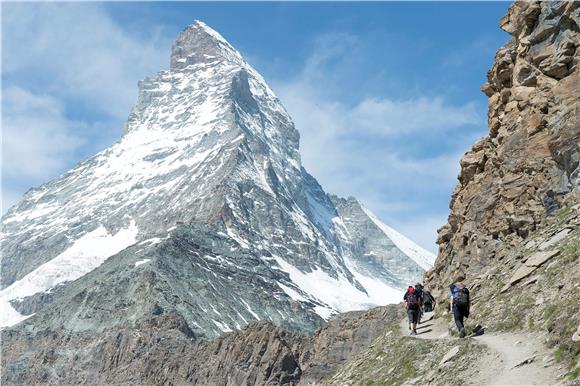 SWITZERLAND TOURISM MATTERHORN BASE CAMP