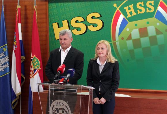 Tiskovna konferencija HSS-a