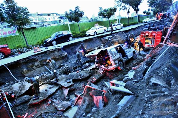 TAIWAN GAS EXPLOSION 