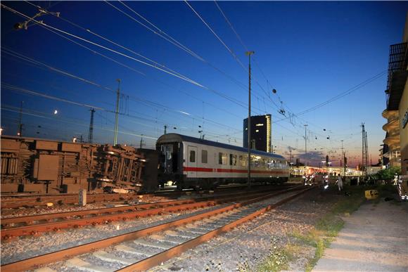 GERMANY PASSENGER TRAIN ACCIDENT MANNHEIM