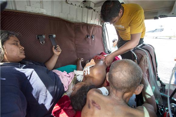 NEPAL LANDSLIDE VICTIM