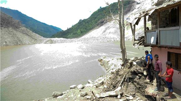 NEPAL LAND SLIDE 