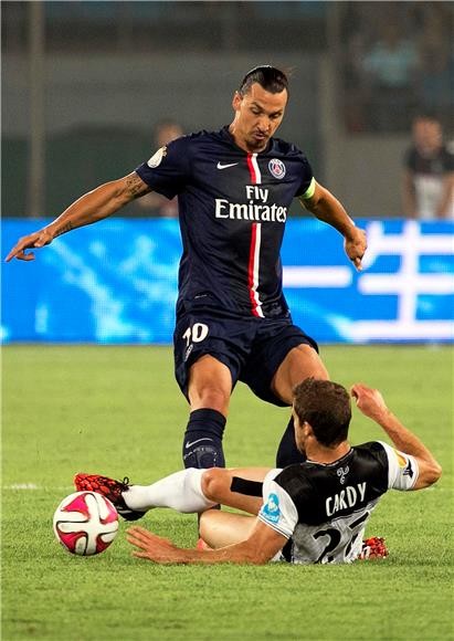 CHINA SOCCER FRENCH SUPERCUP