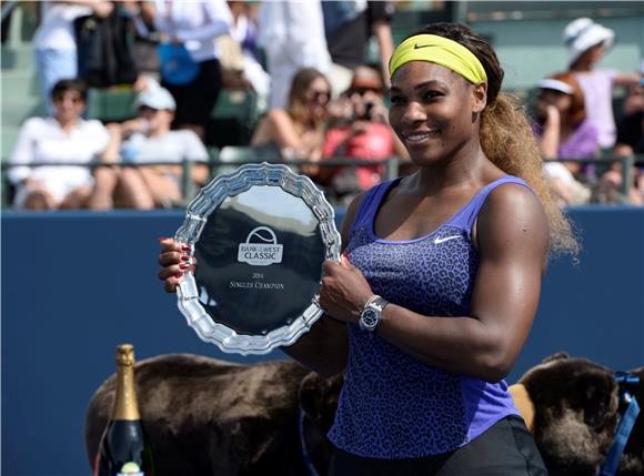 WTA ljestvica: Serena Williams dočekala 200. tjedan na vrhu