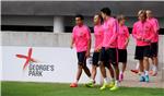 BRITAIN SOCCER TRAINING BARCELONA