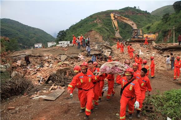 CHINA EARTHQUAKE RESCUE