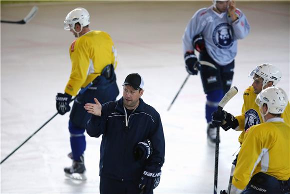 Trening i predstavljanje momčadi KHL Medveščak Zagreb za  sezonu 2014./15.