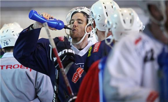 Trening i predstavljanje momčadi KHL Medveščak Zagreb za  sezonu 2014./15.