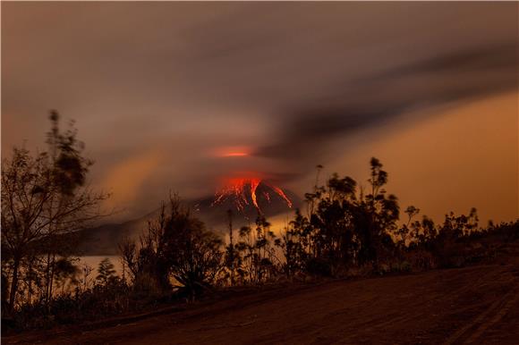 ECUADOR VOLCANO ERUPTION