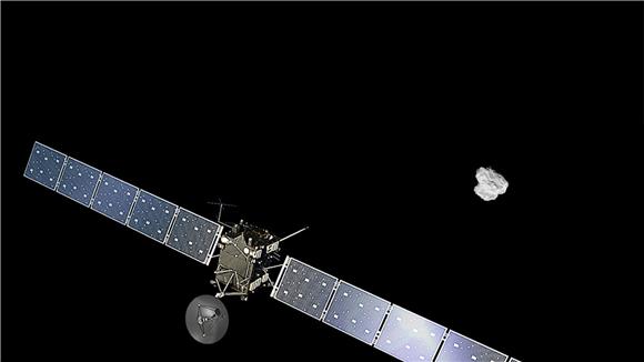 SPACE ROSETTA ARRIVES AT COMET