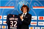 FRANCE SOCCER PSG DAVID LUIZ OFFICIAL PRESENTATION