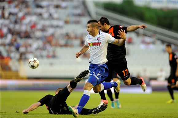 Hajduk s tri pogotka prošao Šahter