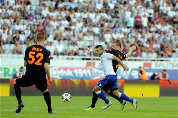 Hajduk s tri pogotka prošao Šahter