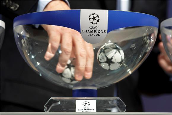 SWITZERLAND SOCCER UEFA CHAMPIONS LEAGUE PLAYOFFS DRAW