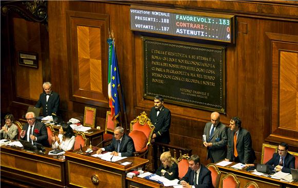 ITALY PARLIAMENT