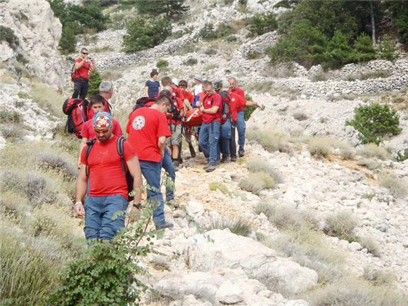 HGSS na Biokovu spasio slovačkog turista