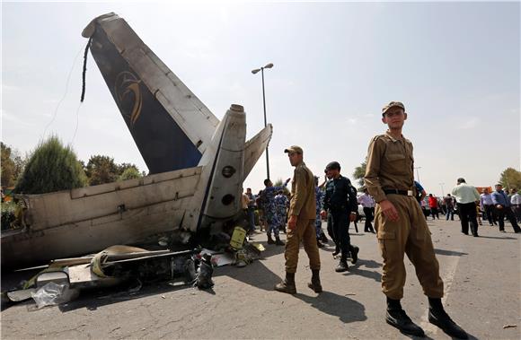 IRAN PLANE CRASH