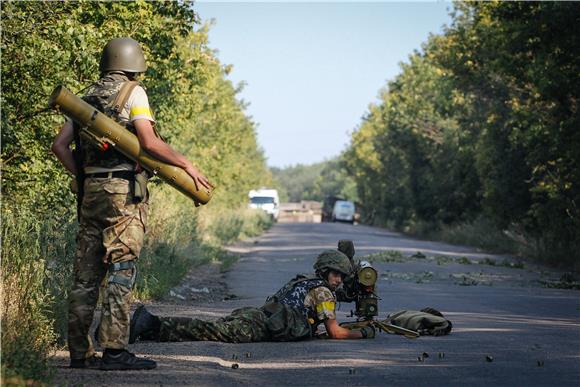 UKRAINE CRISIS DONETSK REGION