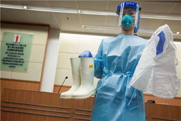 CHINA HONG KONG EBOLA 