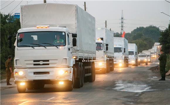 RUSSIA UKRAINE CONVOY