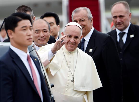 SOUTH KOREA POPE FRANCIS VISIT