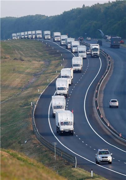 RUSSIA UKRAINE AID CONVOY