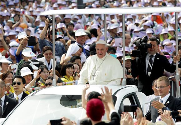 SOUTH KOREA POPE FRANCIS VISIT