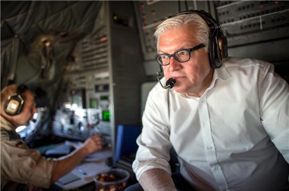 IN THE AIR GERMANY IRAQ STEINMEIER