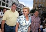 Kolinda Grabar Kitarović družila se s građanima na riječkom Korzu