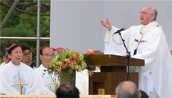 SOUTH KOREA POPE FRANCIS VISIT