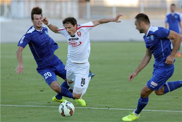 Zagreb - Osijek 1-1 - poluvrijeme