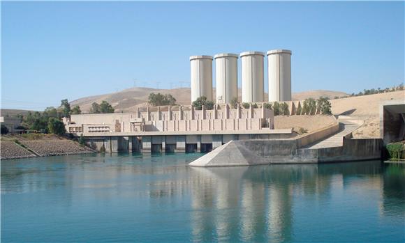 FILE IRAQ CONFLICT MOSUL DAM