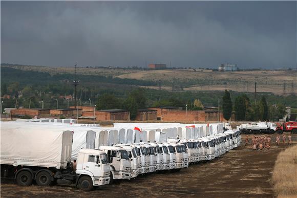 RUSSIA UKRAINE CONVOY AID