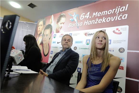 Novinarska konferencija u povodu IAAF World Challenge mitinga Zagreb 2014