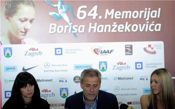 Novinarska konferencija u povodu IAAF World Challenge mitinga Zagreb 2014