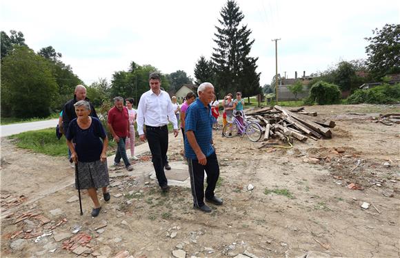 Gunja: Milanović zadovoljan tempom i organizacijom obnove