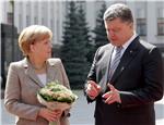 UKRAINE GERMANY MERKEL VISITS