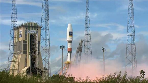 FRENCH GUIANA SPACE GALILEO LAUNCH