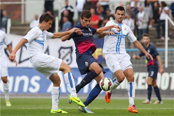 Prva HNL: Lokomotiva - Rijeka 0-0 (poluvrijeme) 24.8.2014.