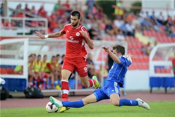 Prva HNL: Split - Slaven Belupo 0-0 (poluvrijeme) 24.8.2014.