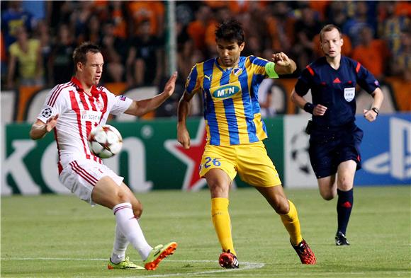 CYPRUS SOCCER UEFA CHAMPIONS LEAGUE PLAYOFF